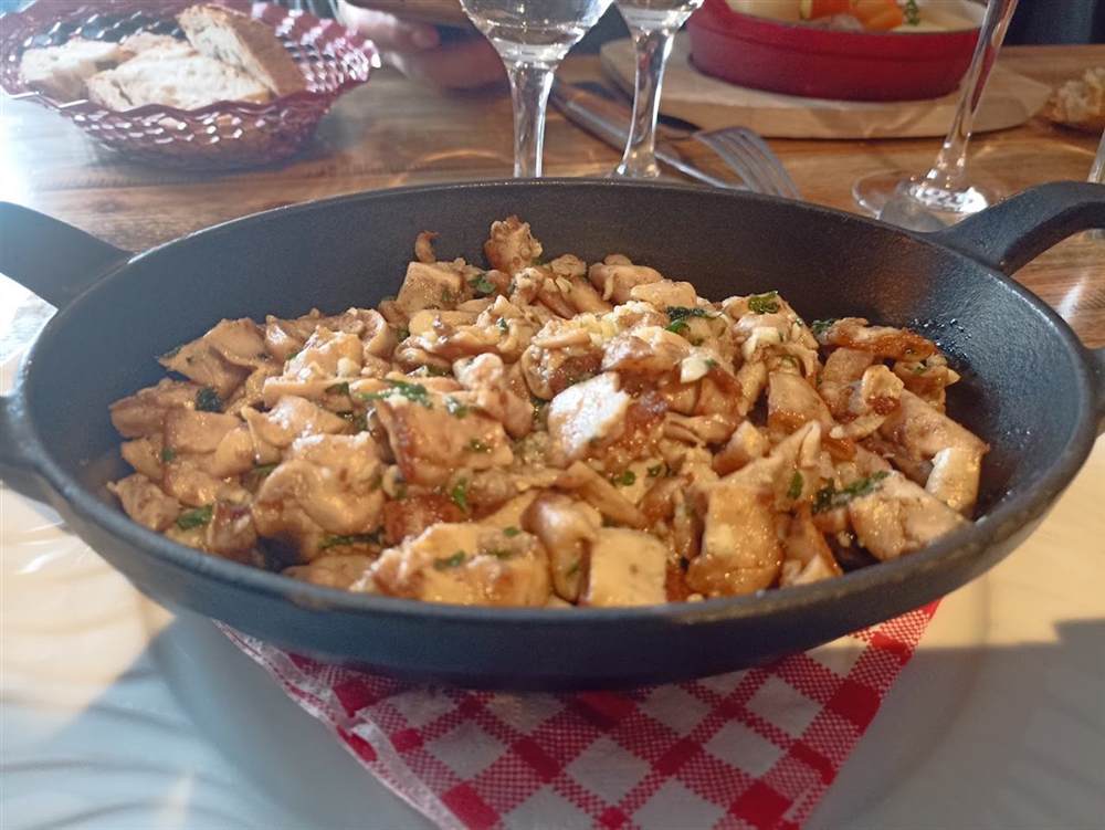 Fraise de veau en persillade